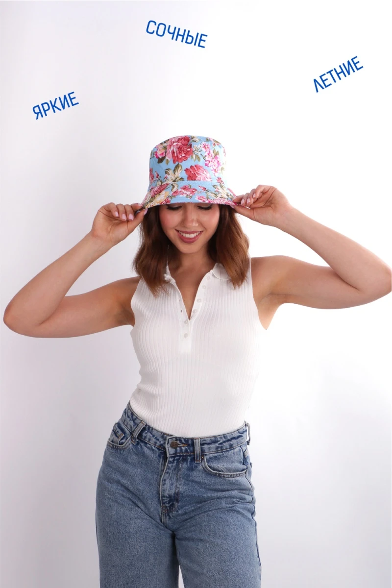 Панама GL409 (голубой)