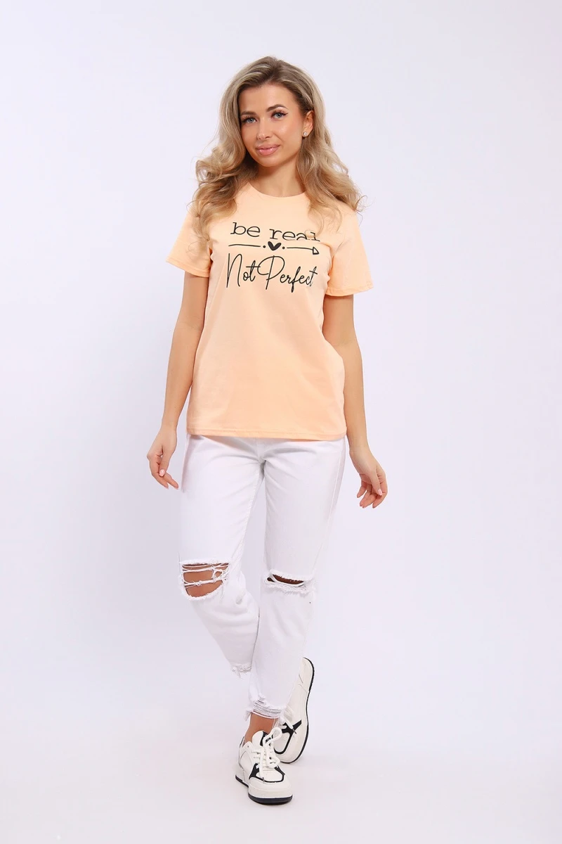 Футболка 21044 (абрикосовый)
