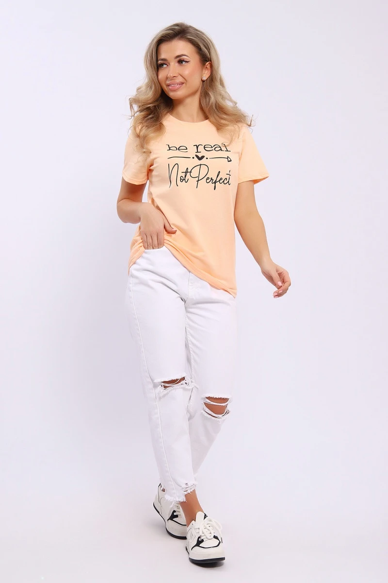 Футболка 21044 (абрикосовый)