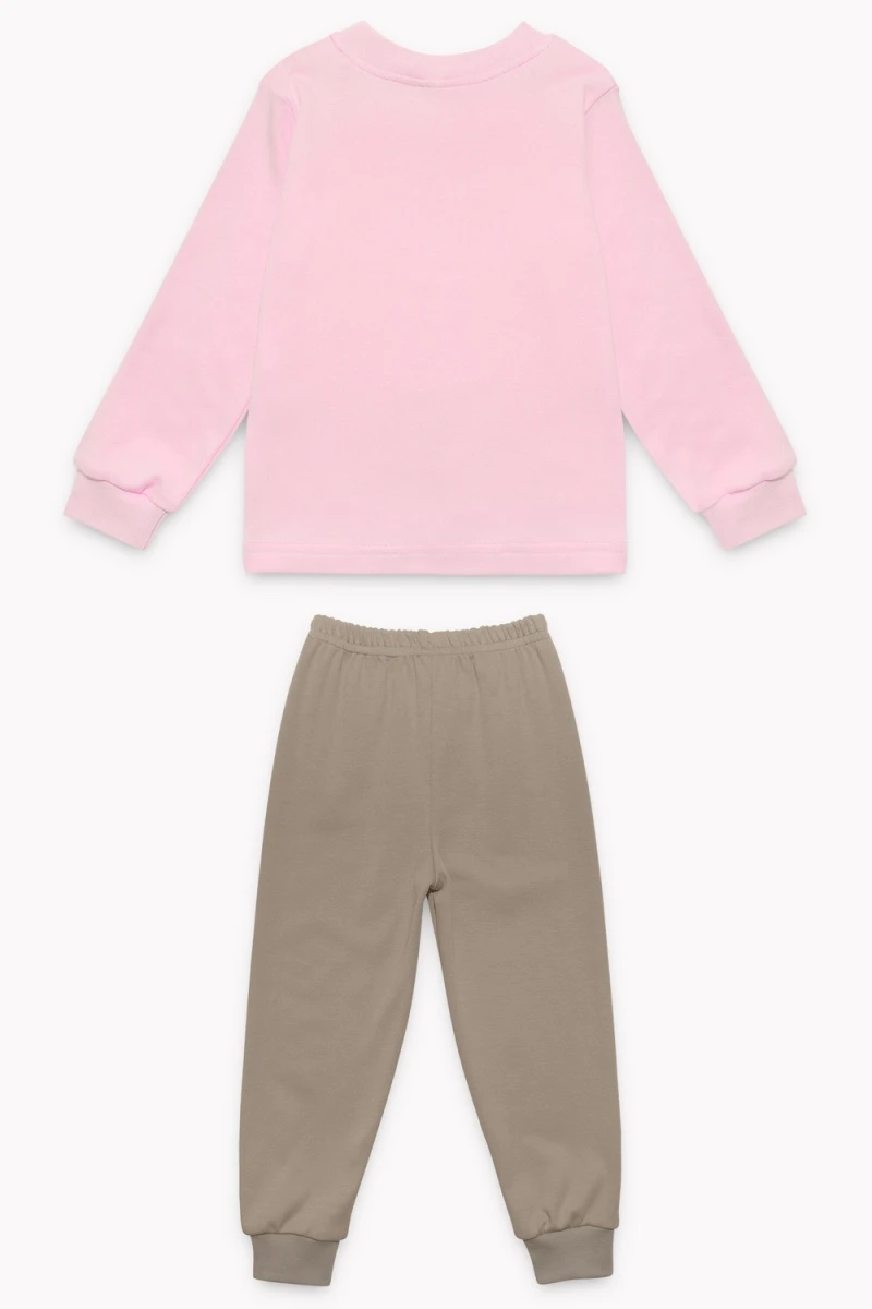 Пижама с брюками 10118 Магия (розовый, бежевый)