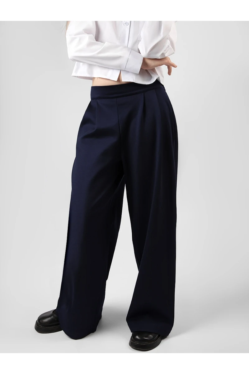 Брюки утепленные SP2716 (темно-синий)