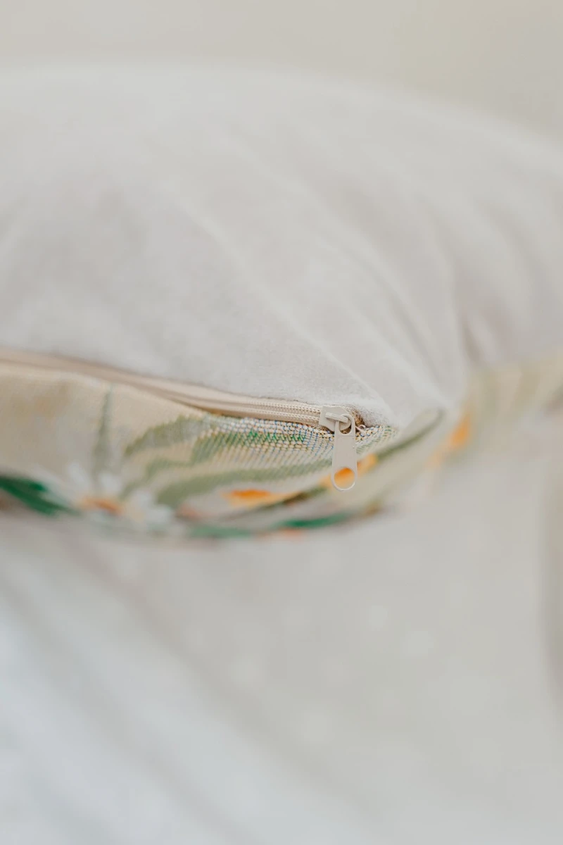 Наволочка декоративная 50х50 Ромашка (желтый)