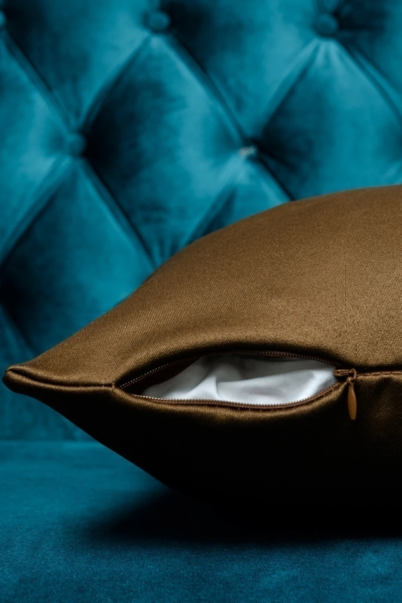 Наволочка декоративная Soft 40*40 (темно-коричневый)