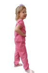 Костюм с брюками ДС 33052 Пружинка (розовый меланж)