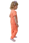 Костюм с брюками ДС 33052 Пружинка (оранжевый)