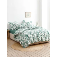 КПБ "Ночь нежна" поплин "Зеленые джунгли"