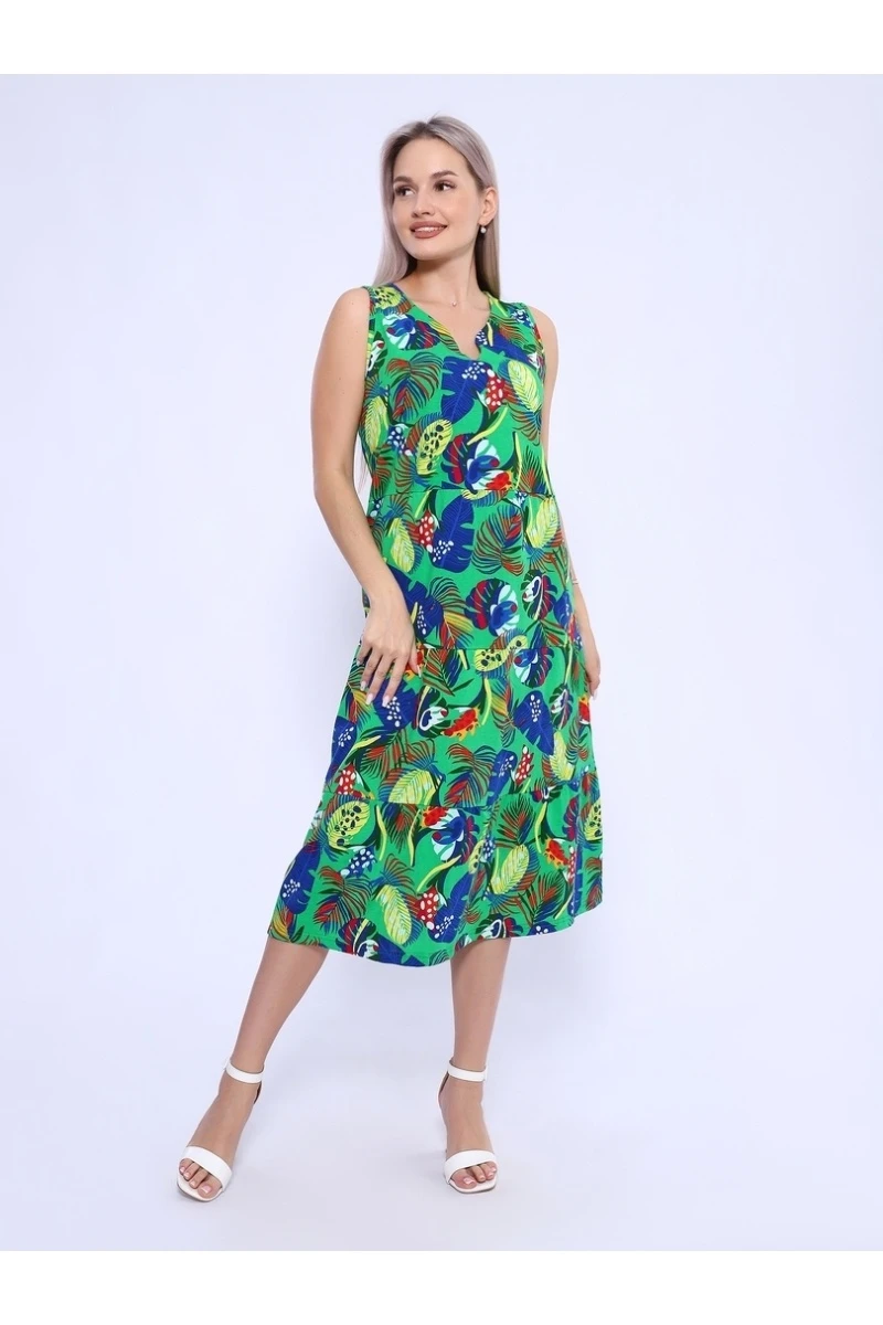 Платье женское - 718 - зеленый