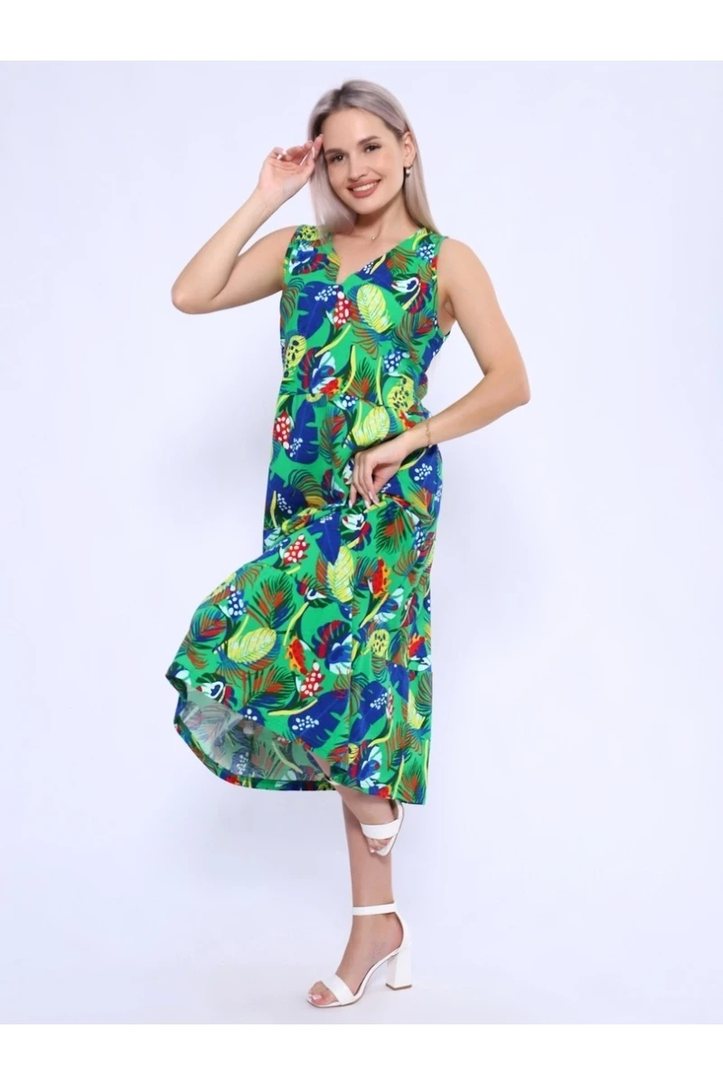 Платье женское - 718 - зеленый