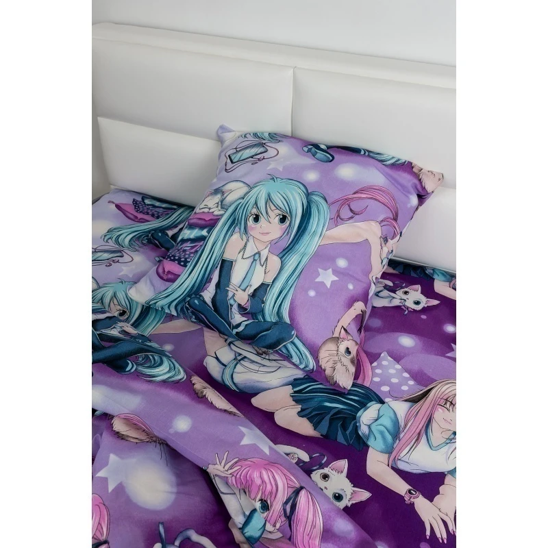 КПБ "МИЛАН" бязь "Аниме" подростковый с одной наволочкой