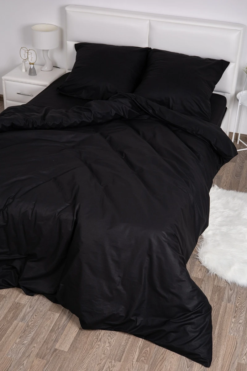 Пододеяльник "МИЛАН" поплин "Блэк" (г/к)