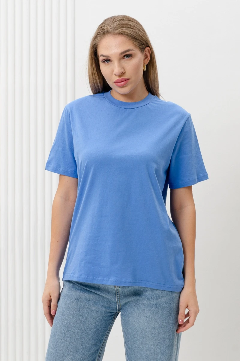 Футболка 8471/3 унисекс (голубой)