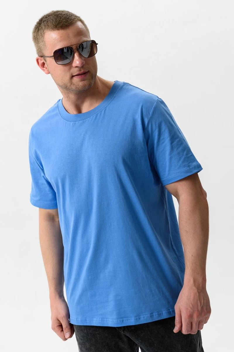 Футболка 8471/3 унисекс (голубой)