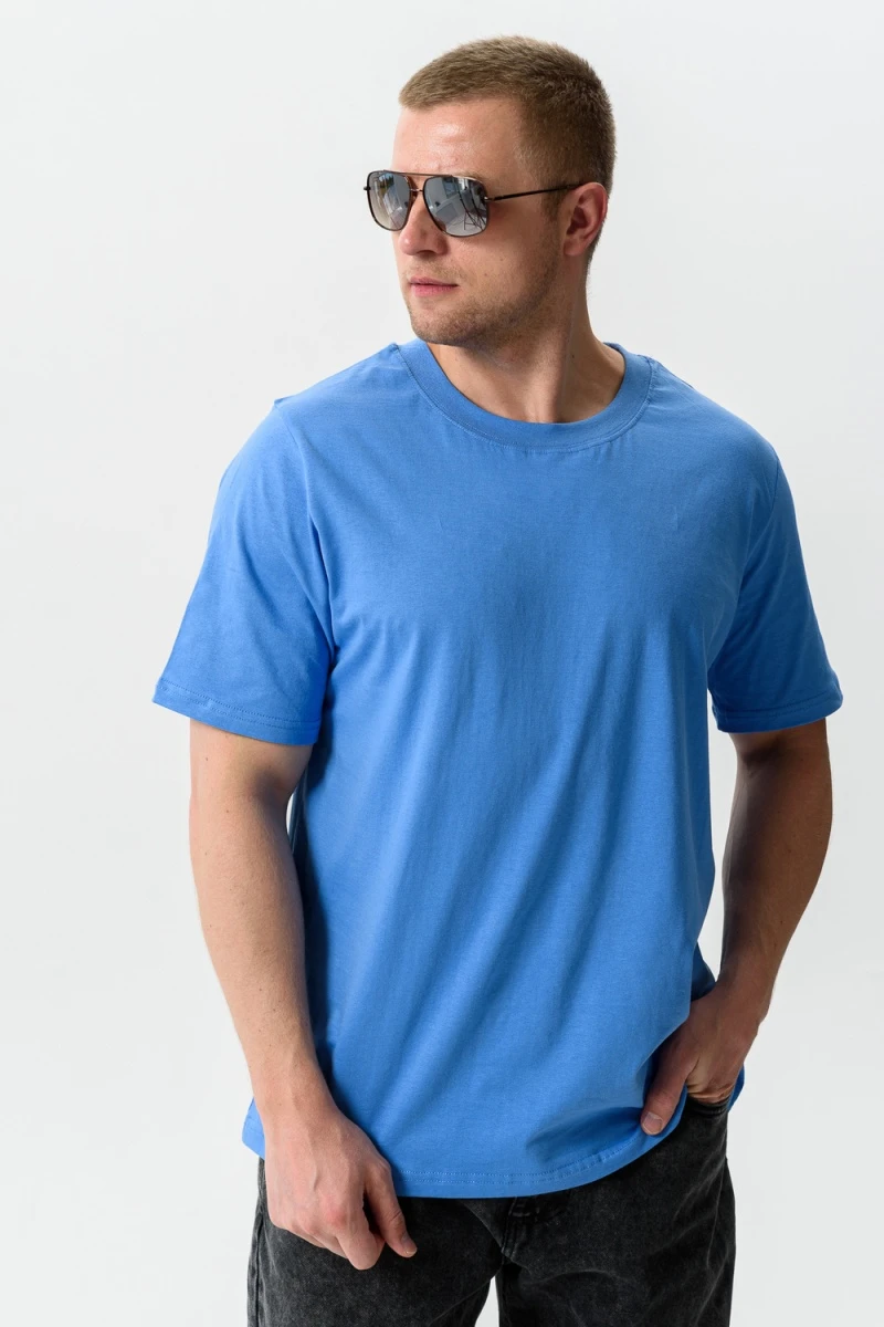 Футболка 8471/3 унисекс (голубой)