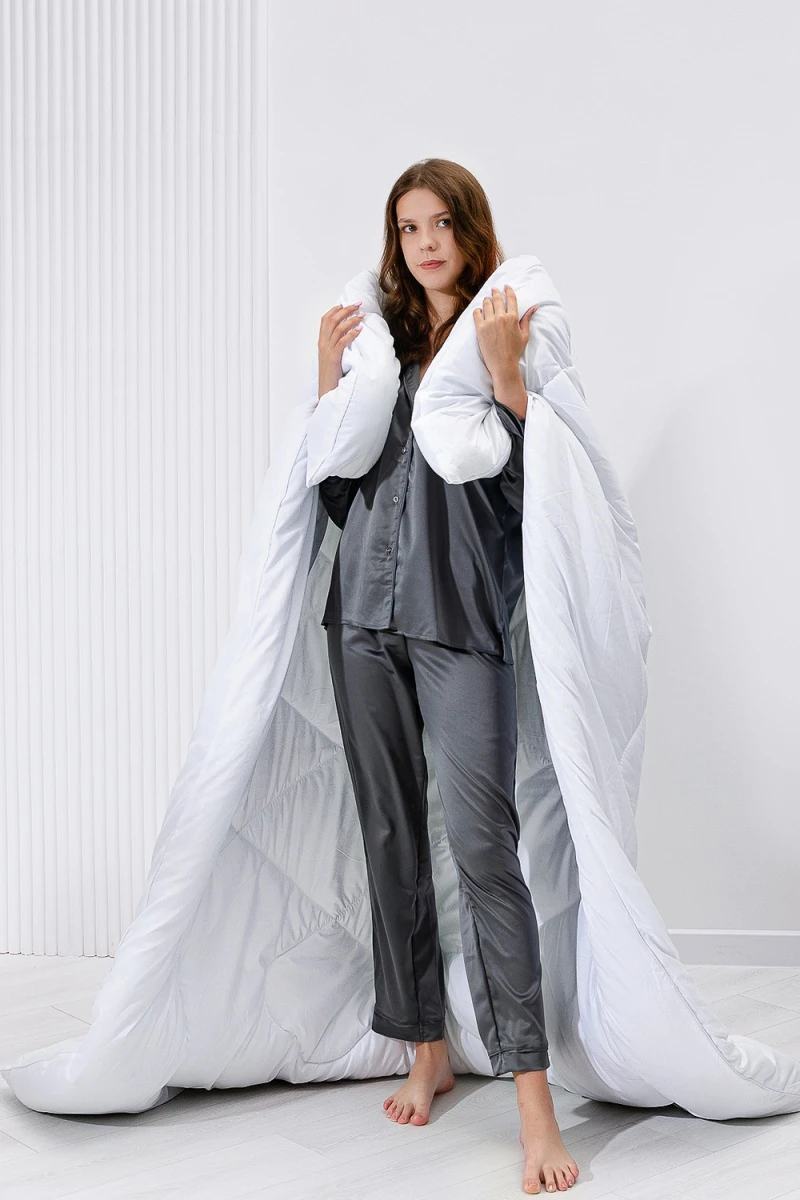 Одеяло норма 200 гр Raposa Home, микрофибра (белый)