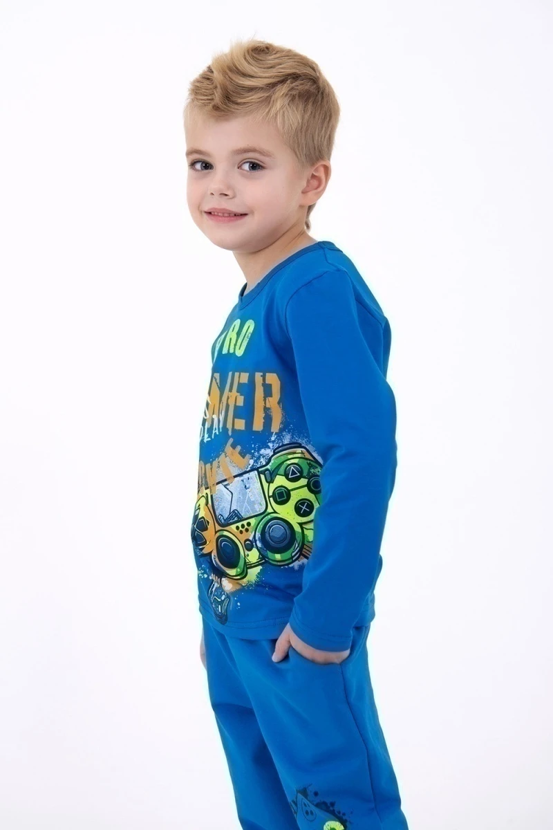 Лонгслив Джойстик (василек)