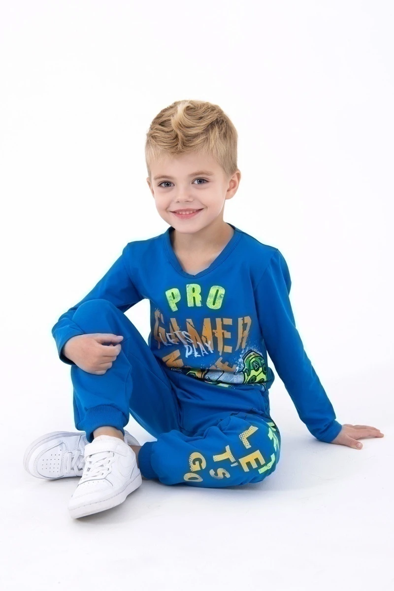 Лонгслив Джойстик (василек)