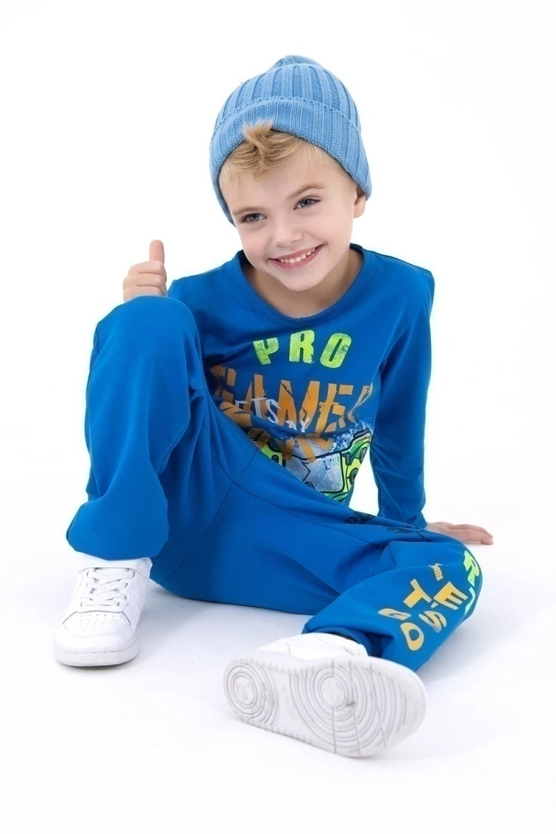 Лонгслив Джойстик (василек)