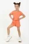 Костюм с шортами 33056 Пружинка короткий (оранжевый)