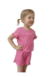 Костюм с шортами 33056 Пружинка короткий (розовый)