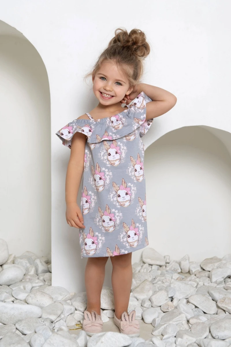 Сарафан Little Bunny (серый)