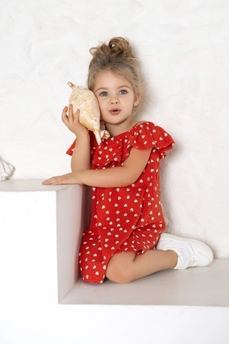 Сарафан Любовь-морковь (красный)