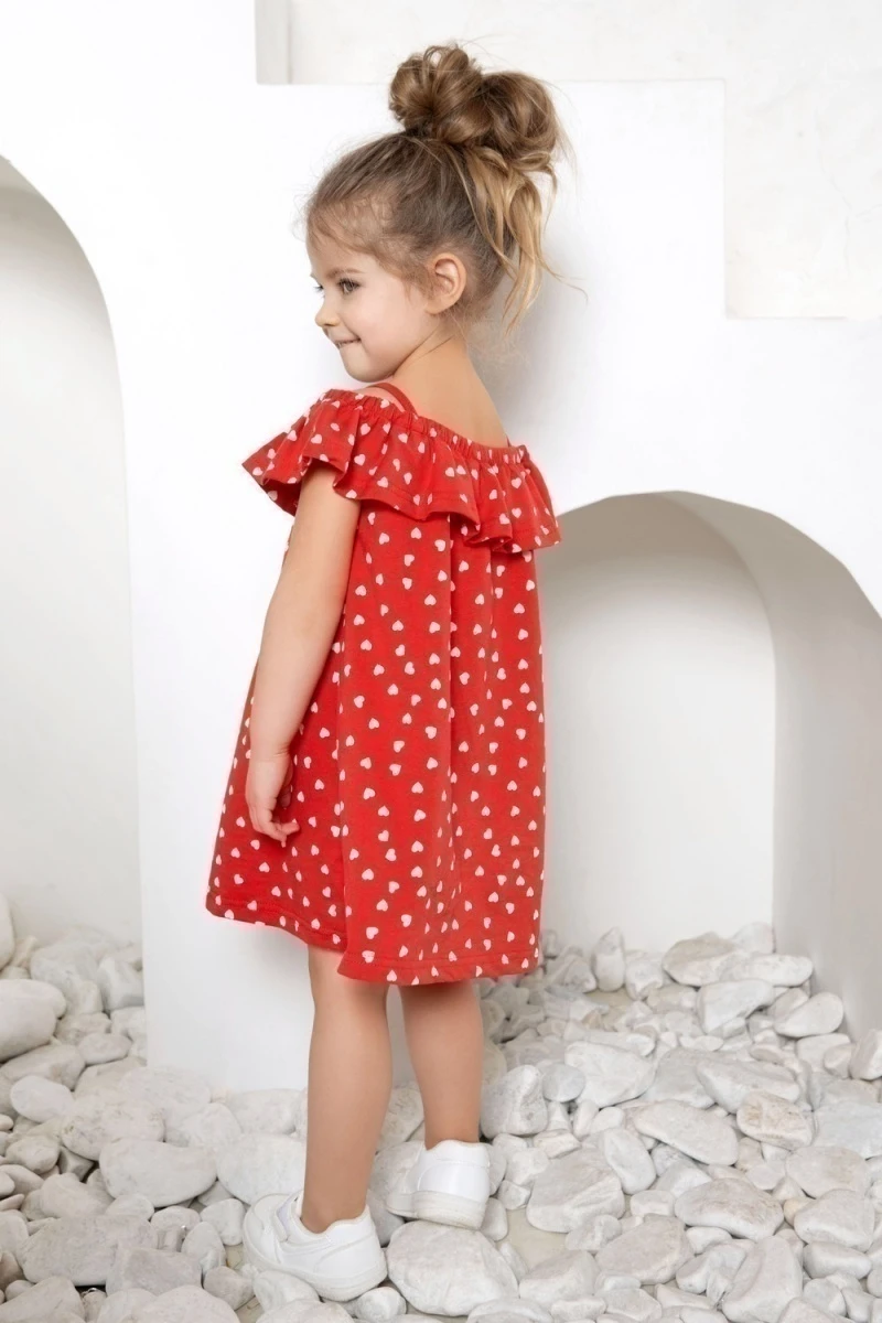 Сарафан Любовь-морковь (красный)