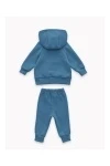 Детский костюм с брюками футер начёс Драйв 20336 (голубой камень)
