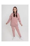 Костюм с брюками футер начёс Николь 40000 (розовая дымка)