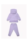 Костюм с брюками футер начёс Малинка 20338 (сиреневый)