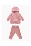 Костюм с брюками футер начёс Малинка 20338 (розовая дымка)