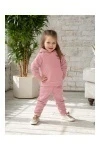 Костюм с брюками футер начёс Малинка 20338 (розовая дымка)