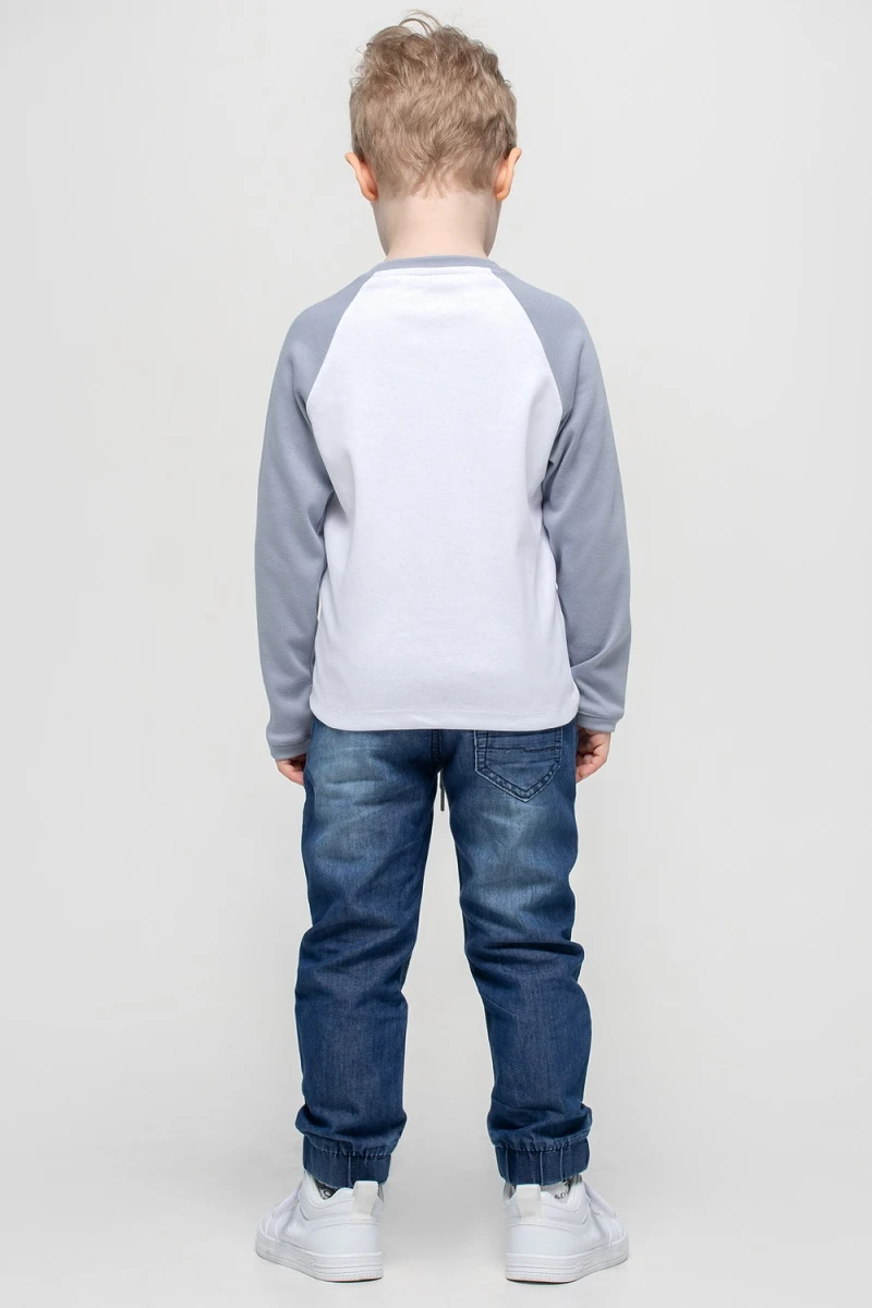 Детский свитшот Элвисин (серый)