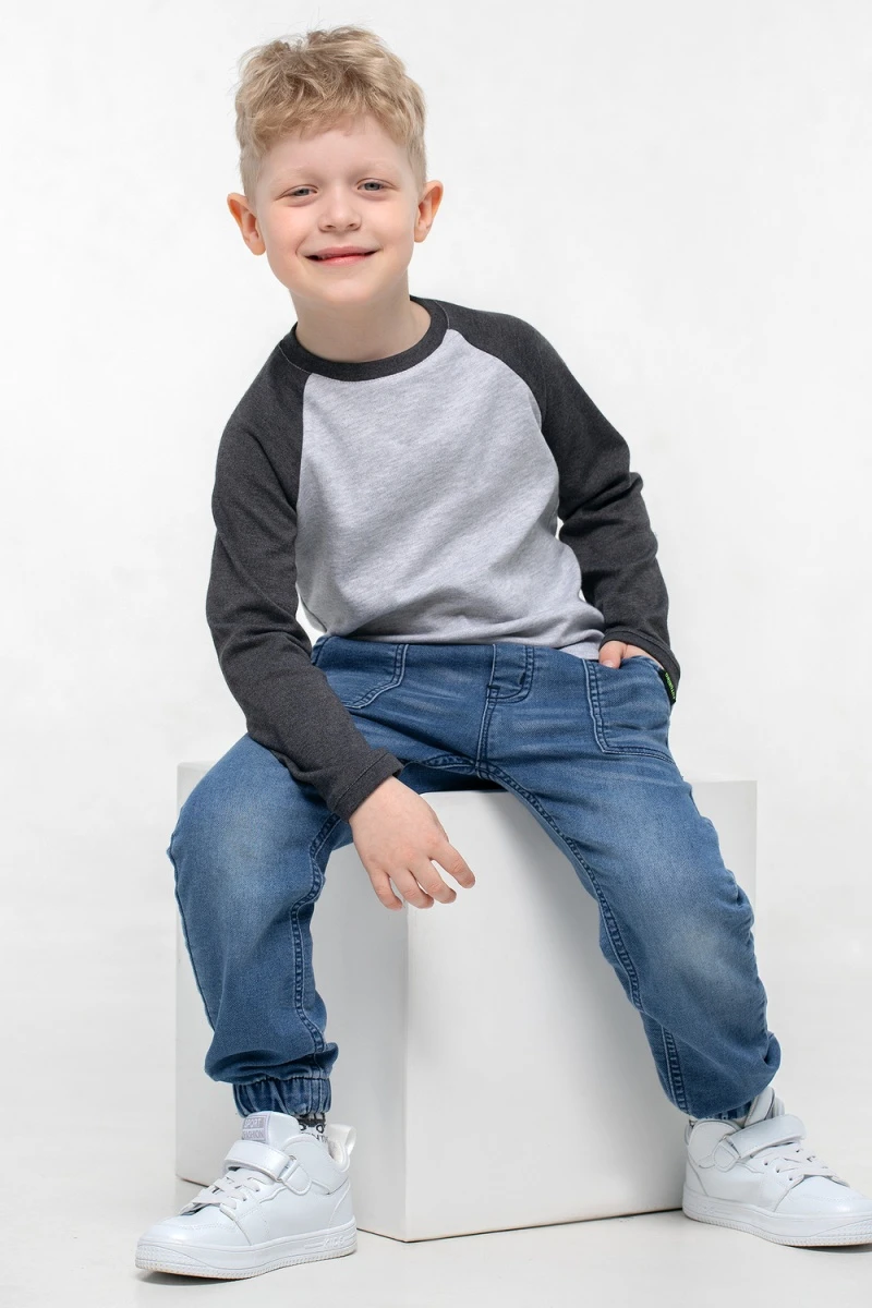 Детский свитшот Элвисин (антрацит)