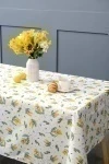 Мимоза скатерть на стол (белый)