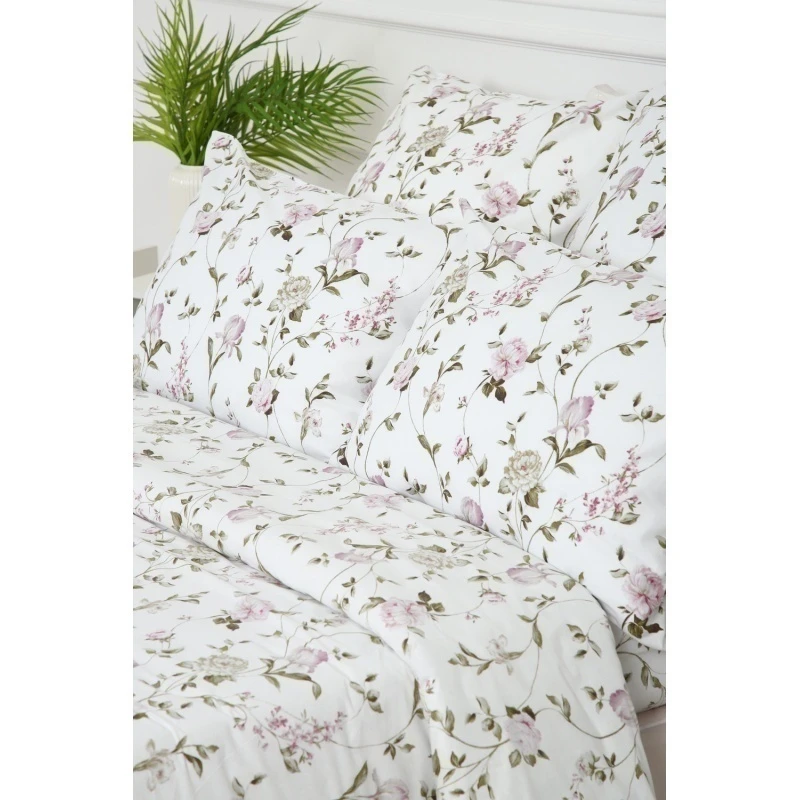 Пододеяльник Пиония (белый)