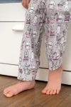 Костюм с брюками П324 (зайчики/розовый)