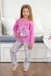 Костюм с брюками П324 (зайчики/розовый)