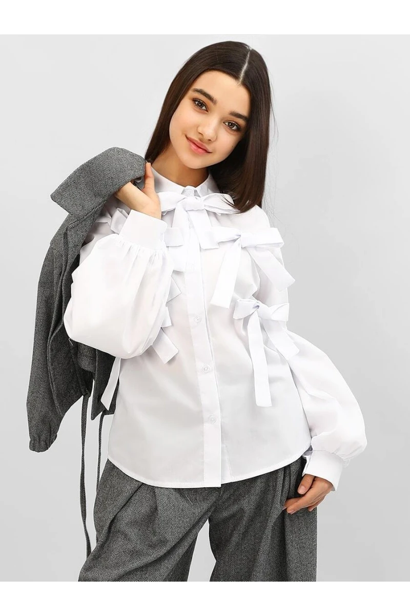 Блузка Соль&Перец SP1020 (белый)