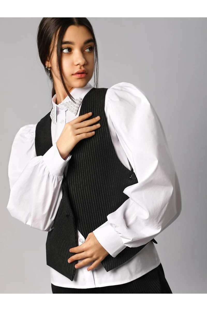 Блузка Соль&Перец SP1021 (белый)
