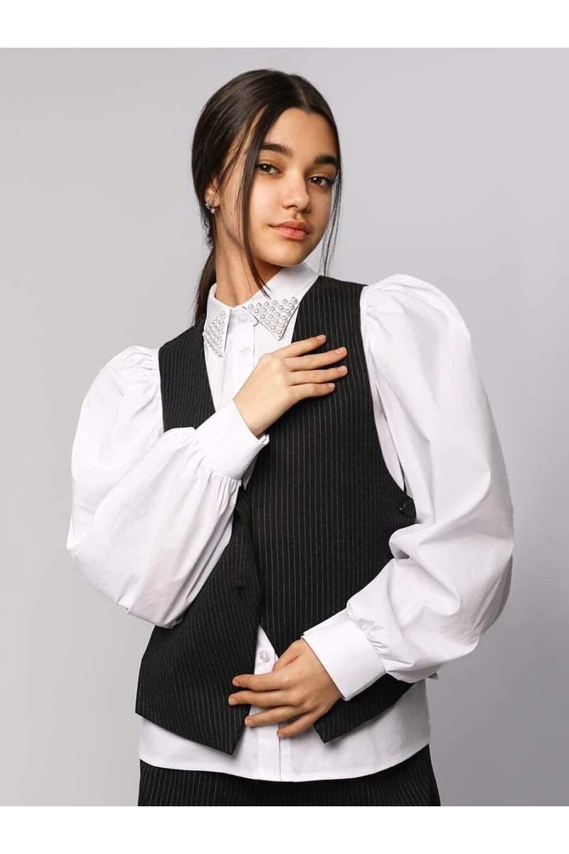 Блузка Соль&Перец SP1021 (белый)