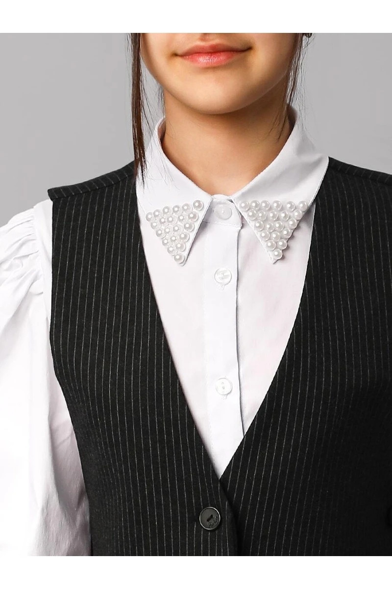 Блузка Соль&Перец SP1021 (белый)