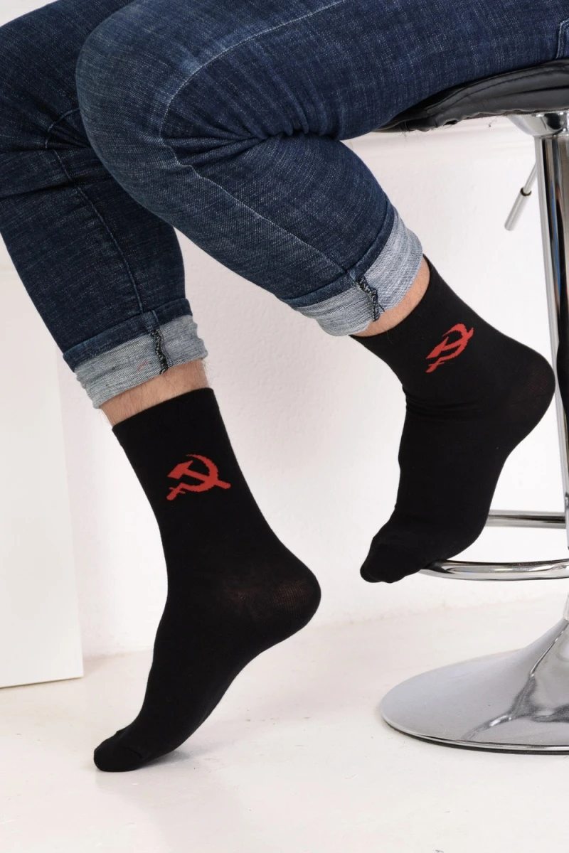 Носки стандарт СССР (набор 3 пары) (черный)