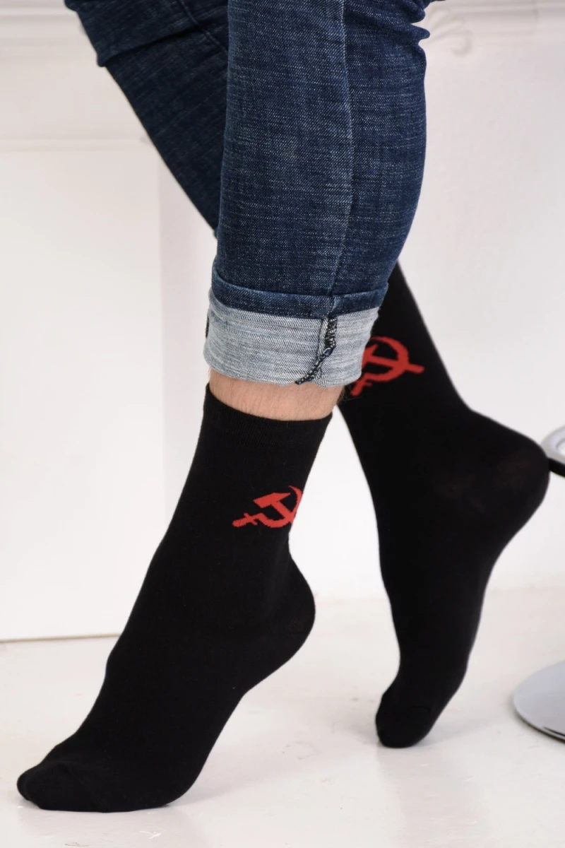 Носки стандарт СССР (набор 3 пары) (черный)