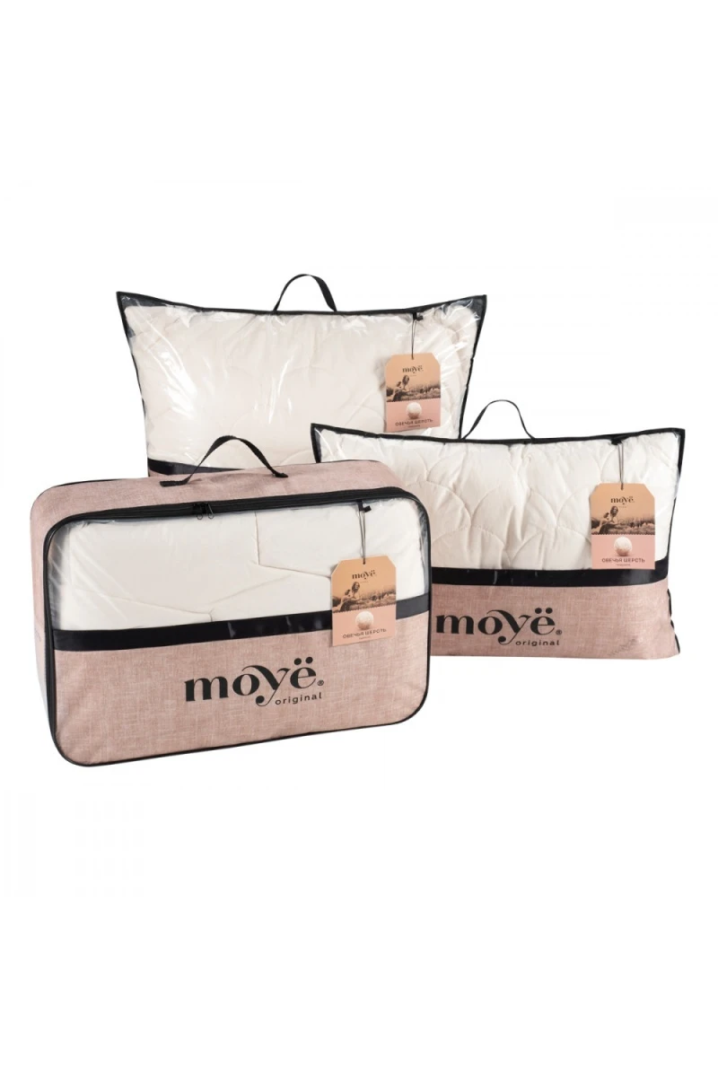(П) Подушка Овечья шерсть "Moye Original" ИвШвейСтандарт 50х70