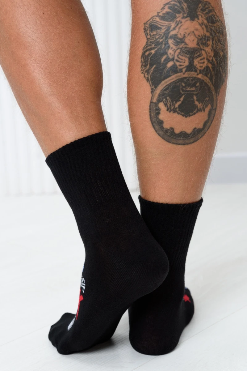 Носки стандарт Лучший рыбак (черный)