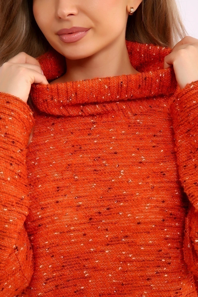 Джемпер 82084 (оранжевый)