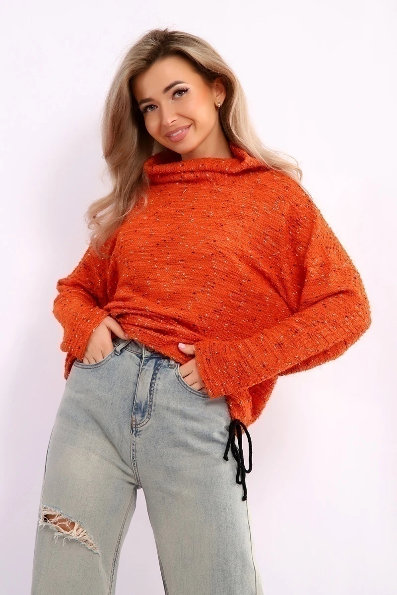 Джемпер 82084 (оранжевый)