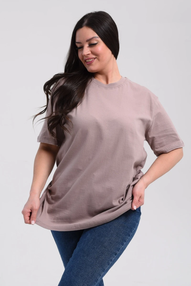 Футболка 8471/4 унисекс (кофе с молоком)