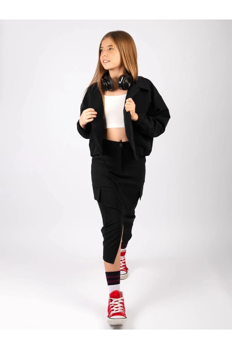 Бомбер SP2514 (черный)