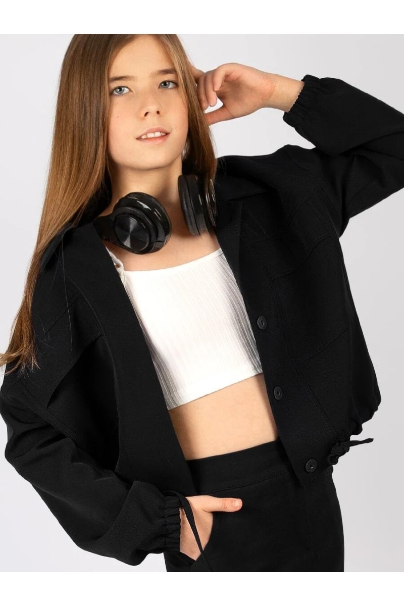 Бомбер SP2514 (черный)